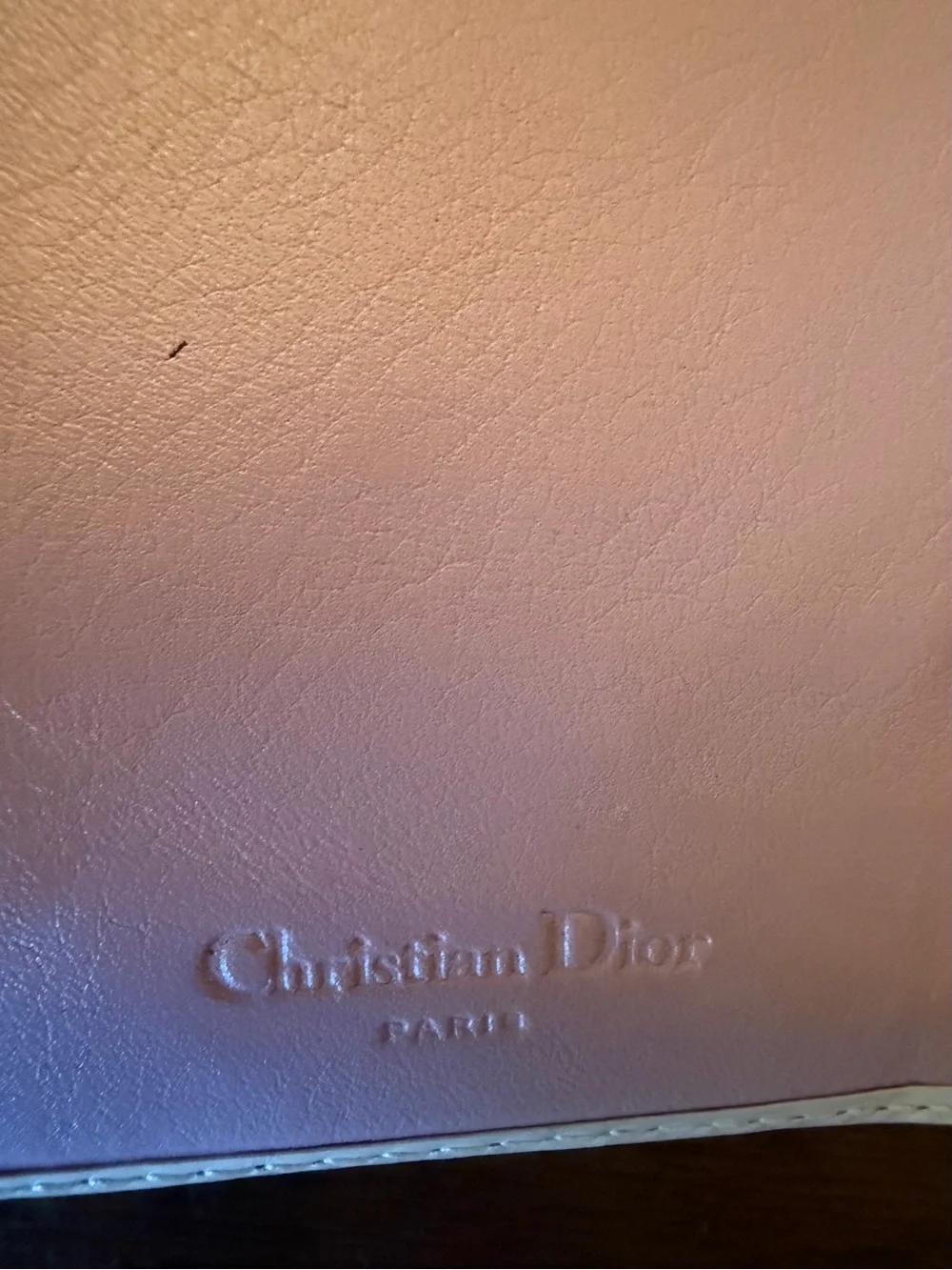 Christian Dior Galliano “2” vintage pink trotter continental wallet Pre-loved